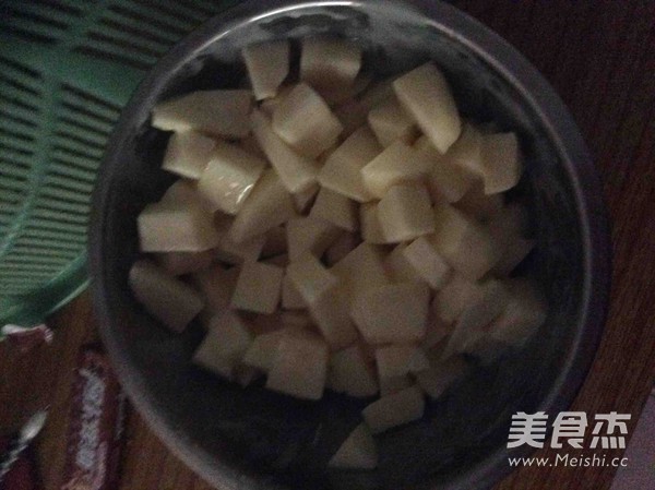牛奶的苹果沙拉的做法步骤：3