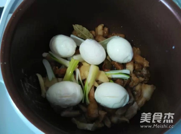 卤蛋红烧肉的做法步骤:10