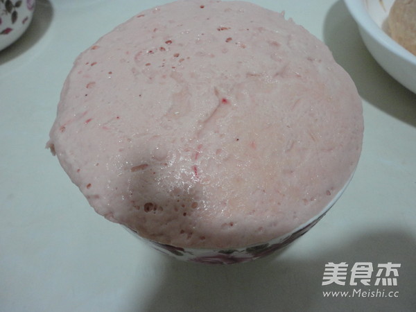 浪漫玫瑰花馒头的做法步骤:6