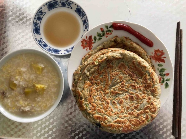 鲜香美味白萝卜丝饼的做法步骤:8