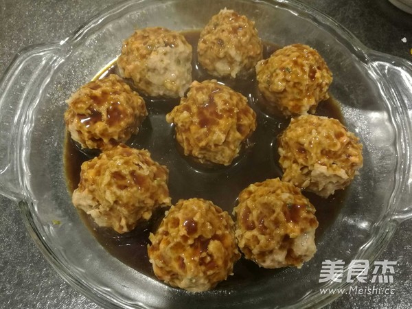 掌上明珠（三文鱼肉圆）的做法步骤：10