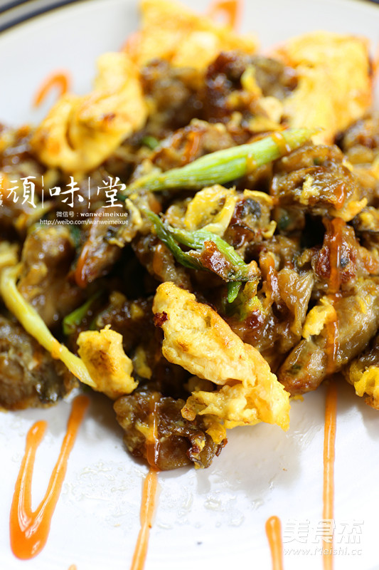 蚝仔煎的做法步骤:7