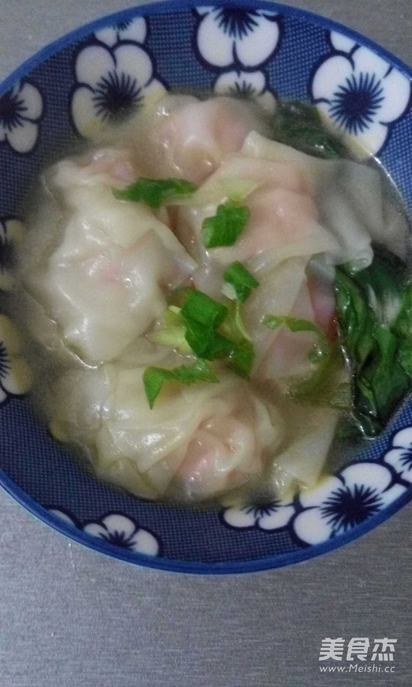 西红柿青菜小馄饨的做法步骤：6