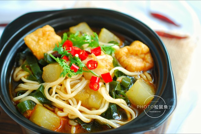 素味砂锅的做法步骤：11