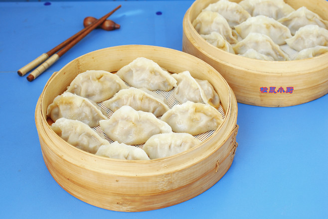 牛肉蒸饺的做法步骤:11
