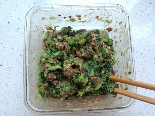 牛肉白菜馅饼的做法步骤:6