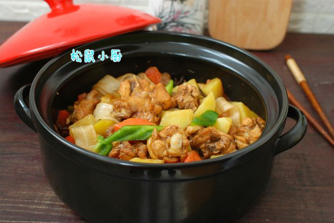 酱汁焖鸡块，好吃又下饭，简单一焖太香了的做法步骤：9