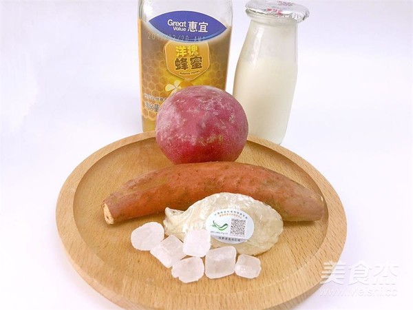 双薯酸奶燕窝的做法步骤：1