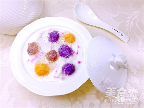 双薯酸奶燕窝的做法步骤：15