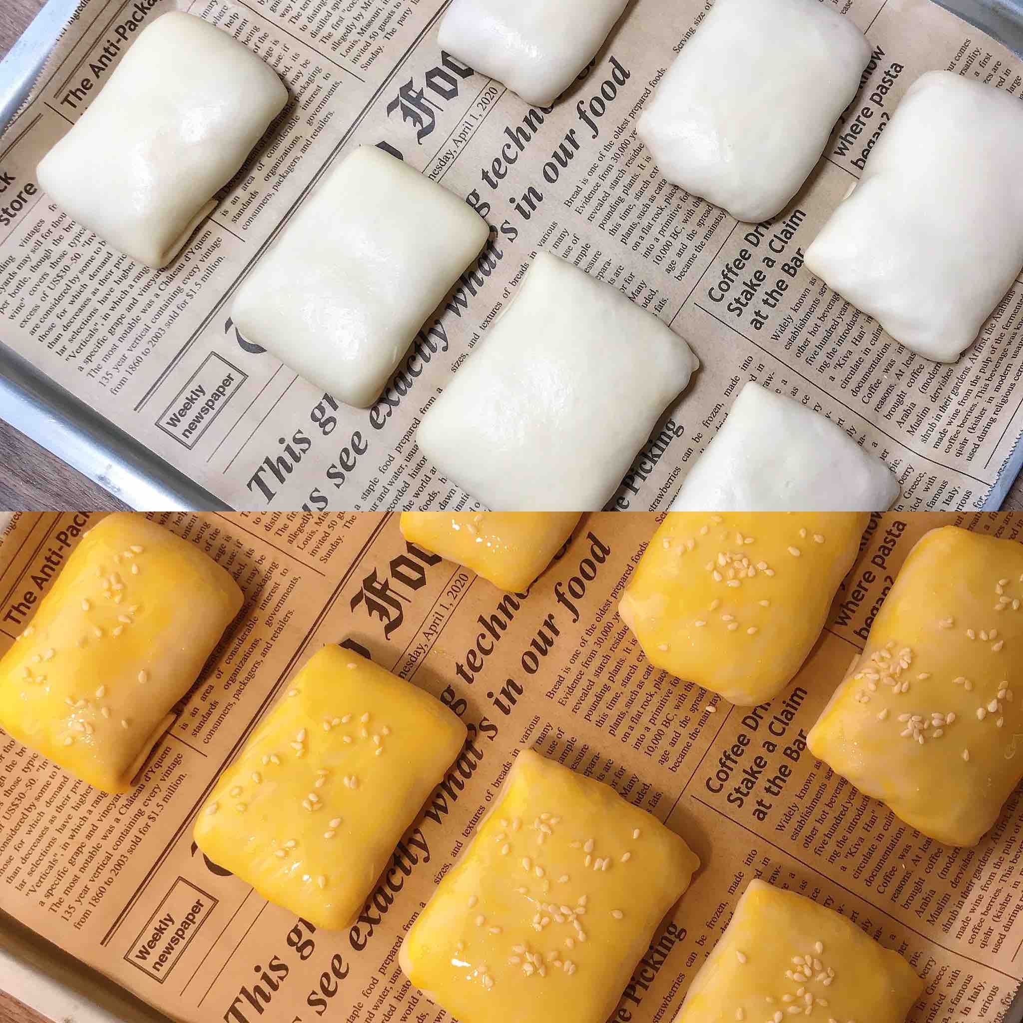 拜尔厨小美-烤包子的做法步骤:5