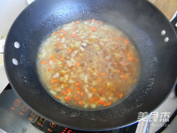 肉丁土豆意面的做法步骤:7