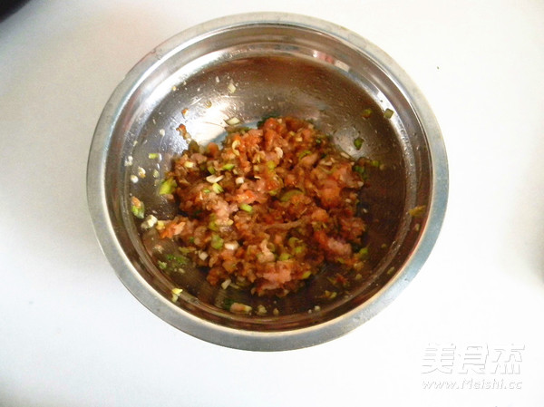 猪肉小白菜馅饼的做法步骤：5