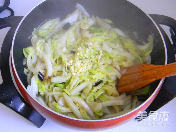 醋熘白菜的做法步骤:9
