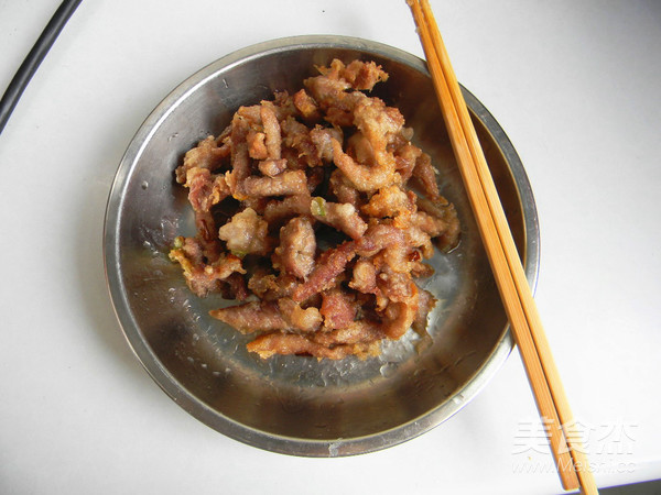 糖醋肉条的做法步骤:12