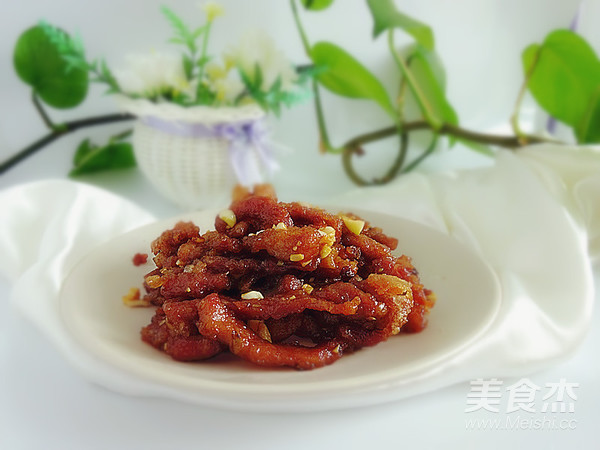 糖醋肉条的做法步骤:16