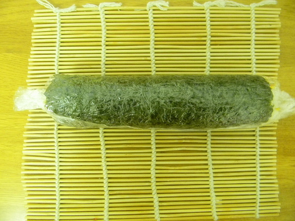 辣白菜饭卷的做法步骤:9
