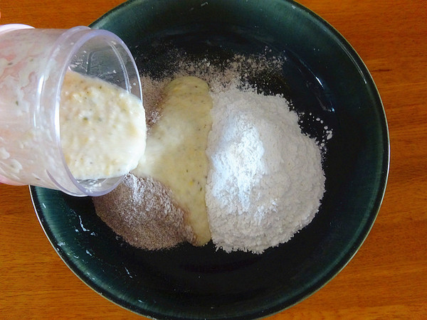 黑麦苹果糯米饼的做法步骤:3
