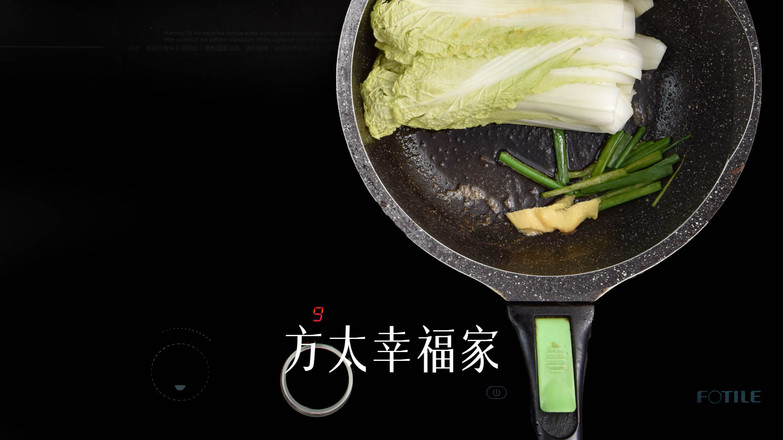 白菜烧大虾的做法步骤:4