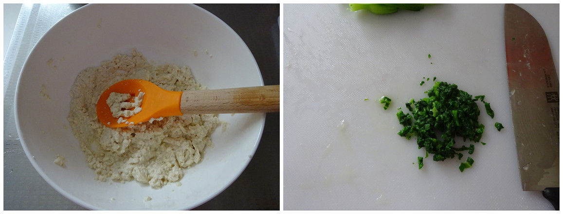 宝宝辅食虾仁蔬菜豆腐的做法步骤:3