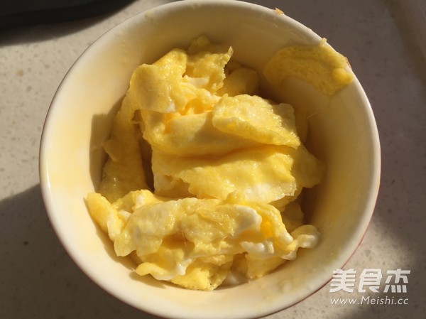 火龙果炒饭的做法步骤:3