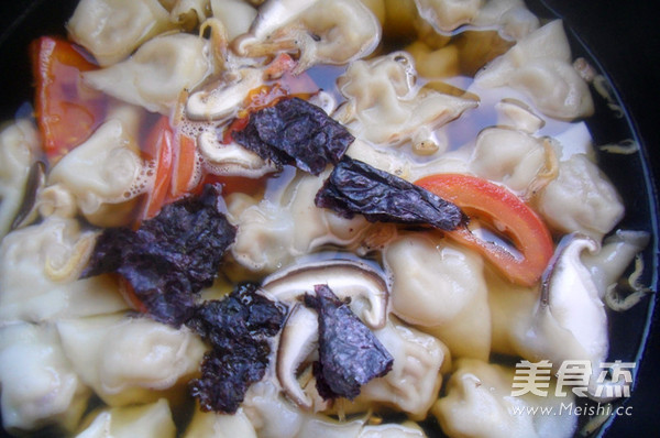 番茄鲜馄饨的做法步骤:11