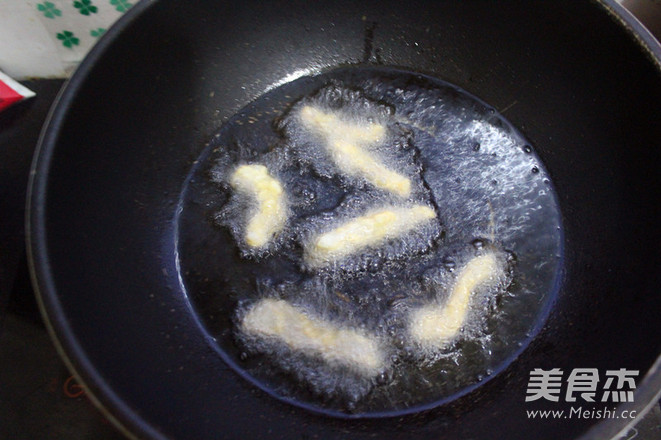 软炸肉条的做法步骤:5