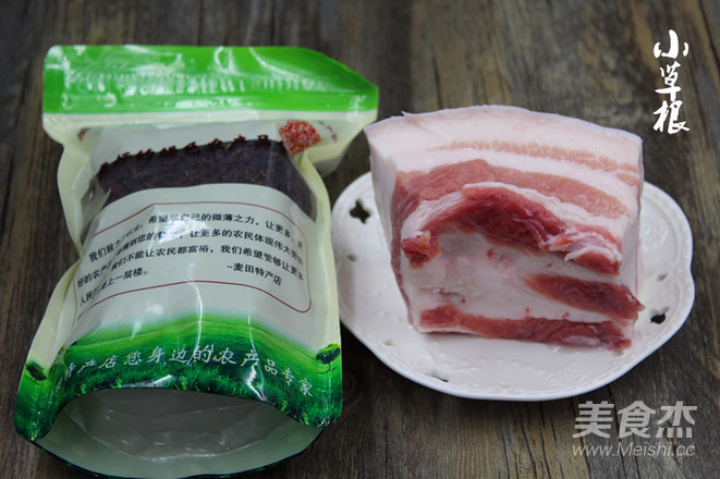 超级下饭的梅菜扣肉的做法步骤：1