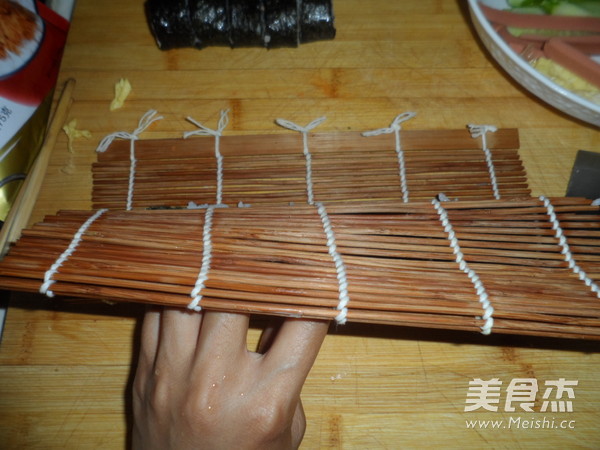 紫菜包饭的做法步骤：5