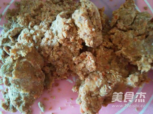 胡萝卜红糖燕麦饼干的做法步骤：4