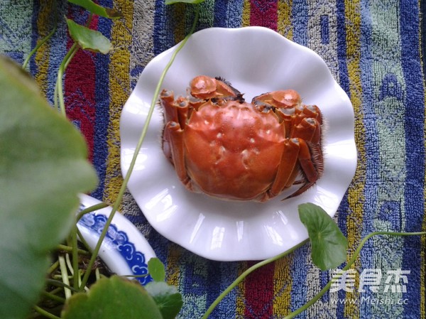 清蒸螃蟹的做法步骤：6