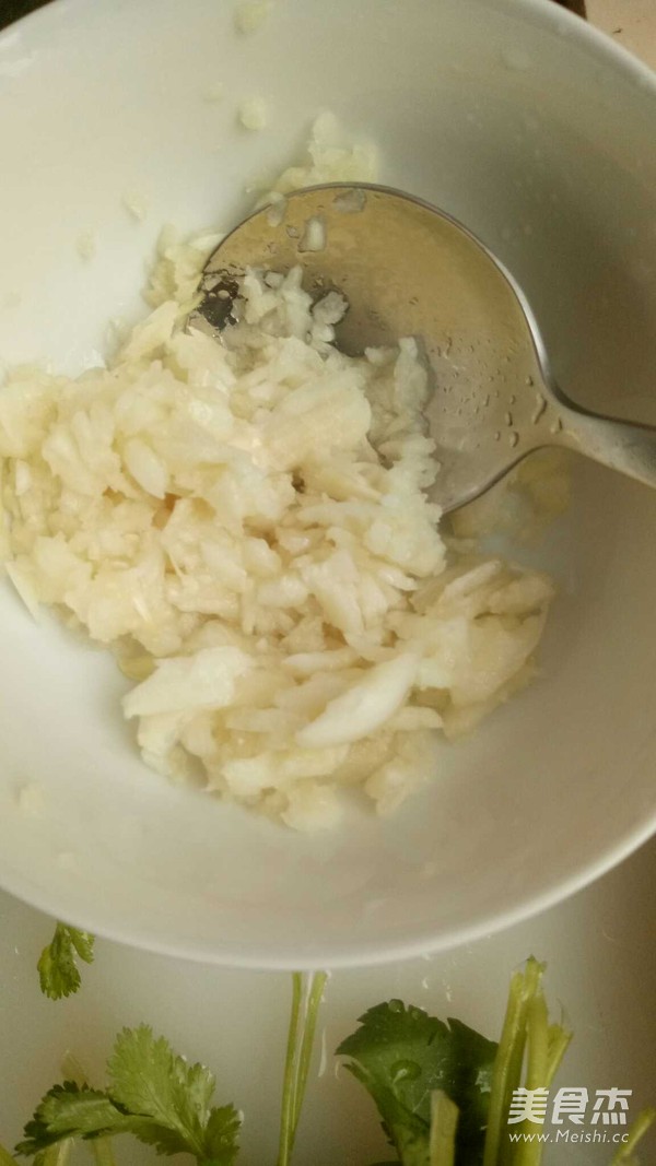 黄瓜拉皮的做法步骤:4