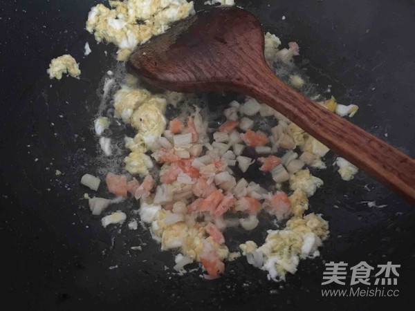 香酥紫菜炒饭的做法步骤：7