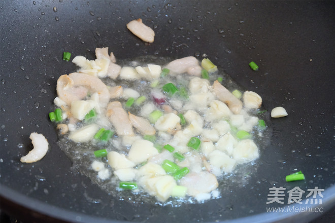 杂蔬肉丝炒面的做法步骤:6