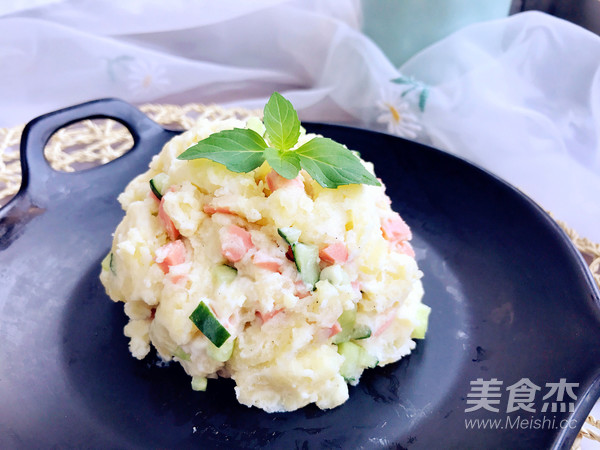 土豆火腿沙拉的做法步骤:10
