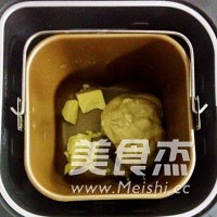 全麦花式豆沙面包的做法步骤：2