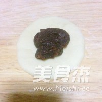 全麦花式豆沙面包的做法步骤：6