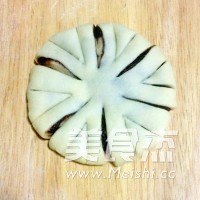 全麦花式豆沙面包的做法步骤：10