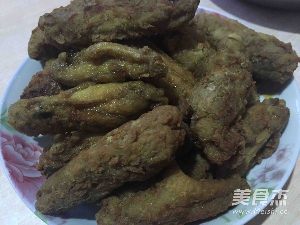 香酥鸡翅的做法步骤:5