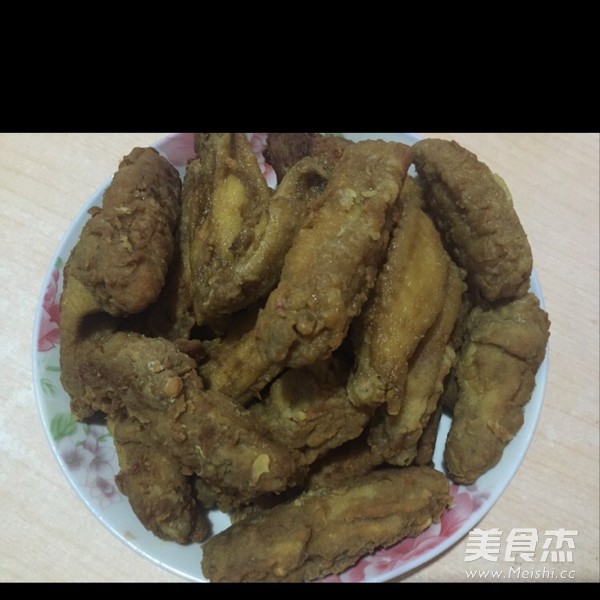 香酥鸡翅的做法步骤:5