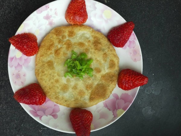 风味山野菜馅饼的做法步骤：13