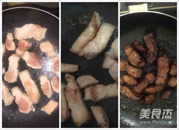 土豆豆角红烧肉的做法步骤：7