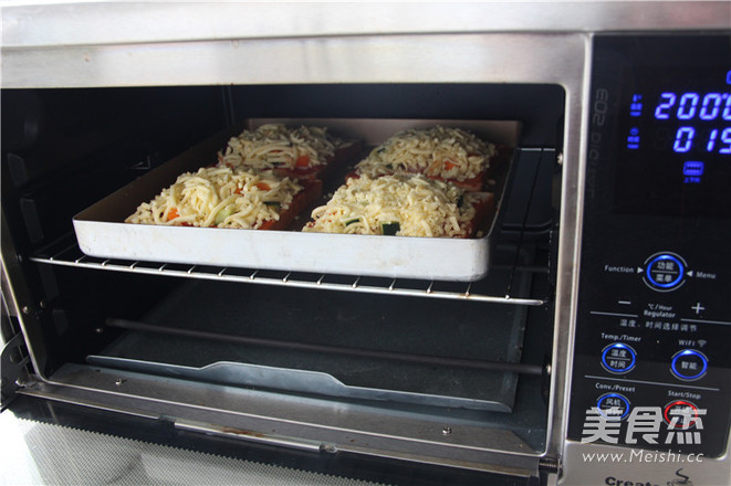 营养大王简易pizza的做法步骤:6