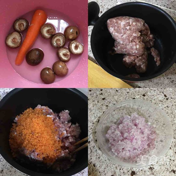 香菇肉包的做法步骤:7