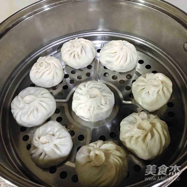 香菇肉包的做法步骤:7