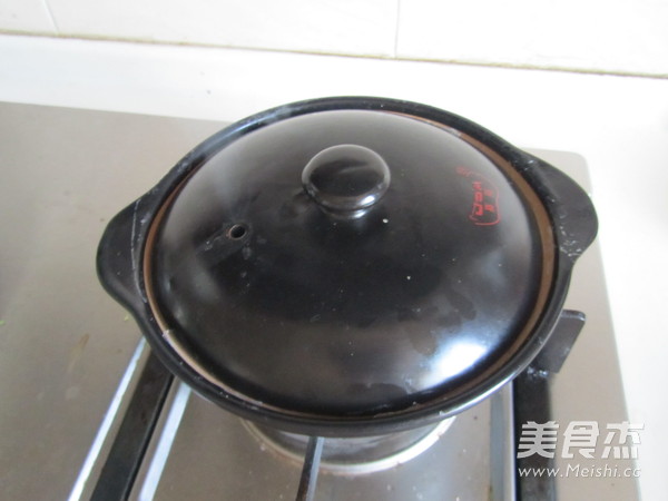 腊味煲仔饭的做法步骤:9