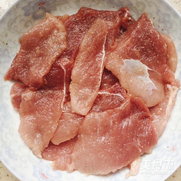 锅包肉的做法步骤:2