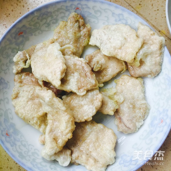 锅包肉的做法步骤:5