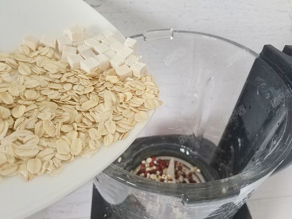 红豆薏仁豆浆的做法步骤:5