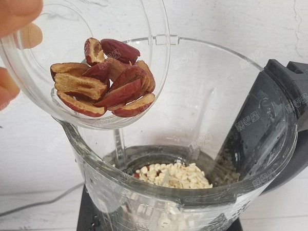 红豆薏仁豆浆的做法步骤:6