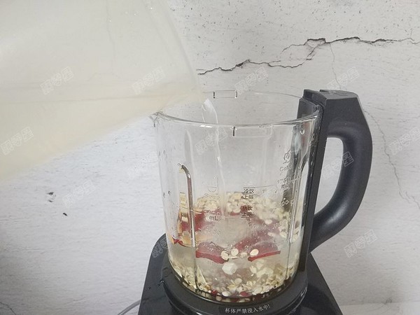 红豆薏仁豆浆的做法步骤:7